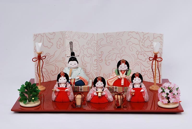 ひな人形,五人飾り | ひな人形、五月人形の幸一光 公式オンラインショップ