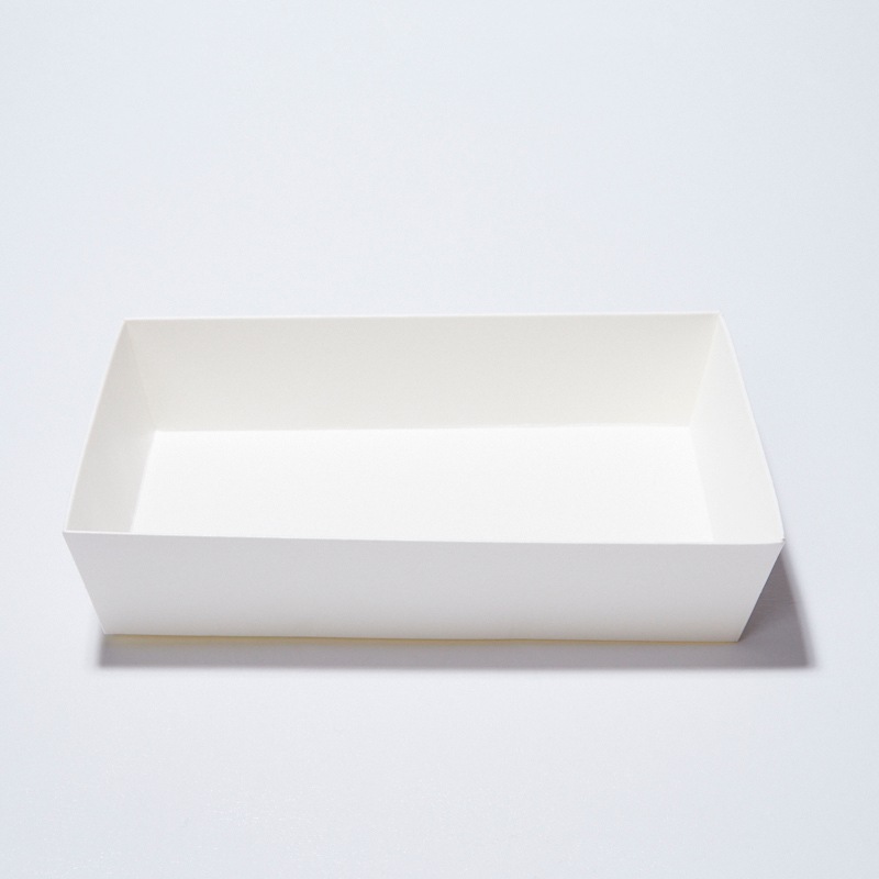 紙トレー KM-76本体 ホワイト｜テイクアウト容器の通販Pakumo（パクモ