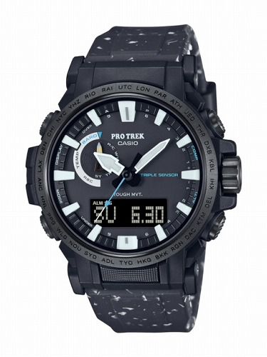 CASIO PRO TREK ソーラー電波腕時計 PRW-61NJ-1JR メンズ 日本自然保護