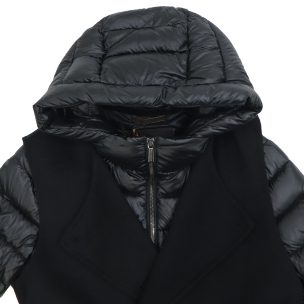 セール】ムーレー コート レディース カシミヤ混ウール ナイロン 3WAY