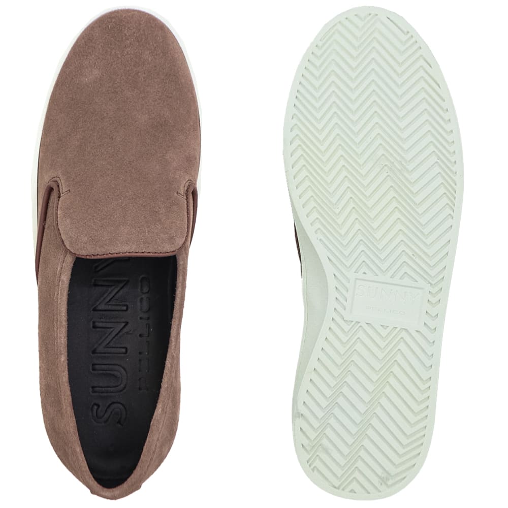 ペリーコサニー スニーカー メンズ スエードレザー スリッポン