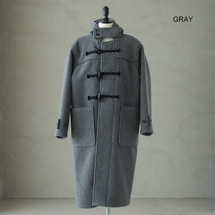 50%OFF】(h2202-co010） / LENO(リノ) / DUFFLE COAT(ダッフルコート
