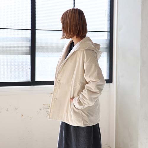 e213t167) / evam eva(エヴァムエヴァ) / padding hooded coat