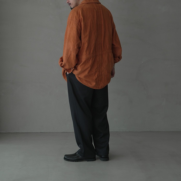 ○(anc-sh41) / ANCELLM (アンセルム) / PILLING SHIRT JACKET