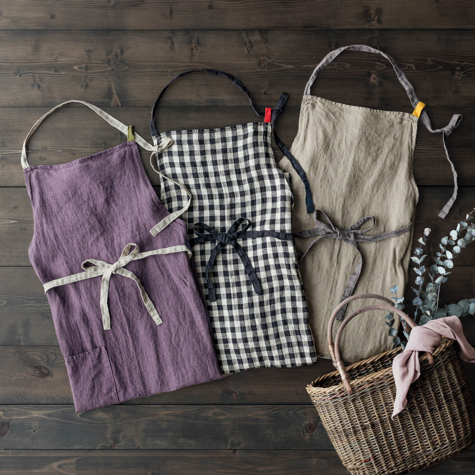 フルエプロン マノン _ グレージュ