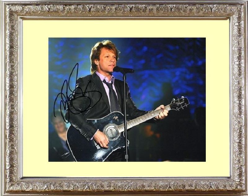 Jon Bon Jovi ジョン ボン ジョヴィ 直筆サイン PHOTO | SINGERS