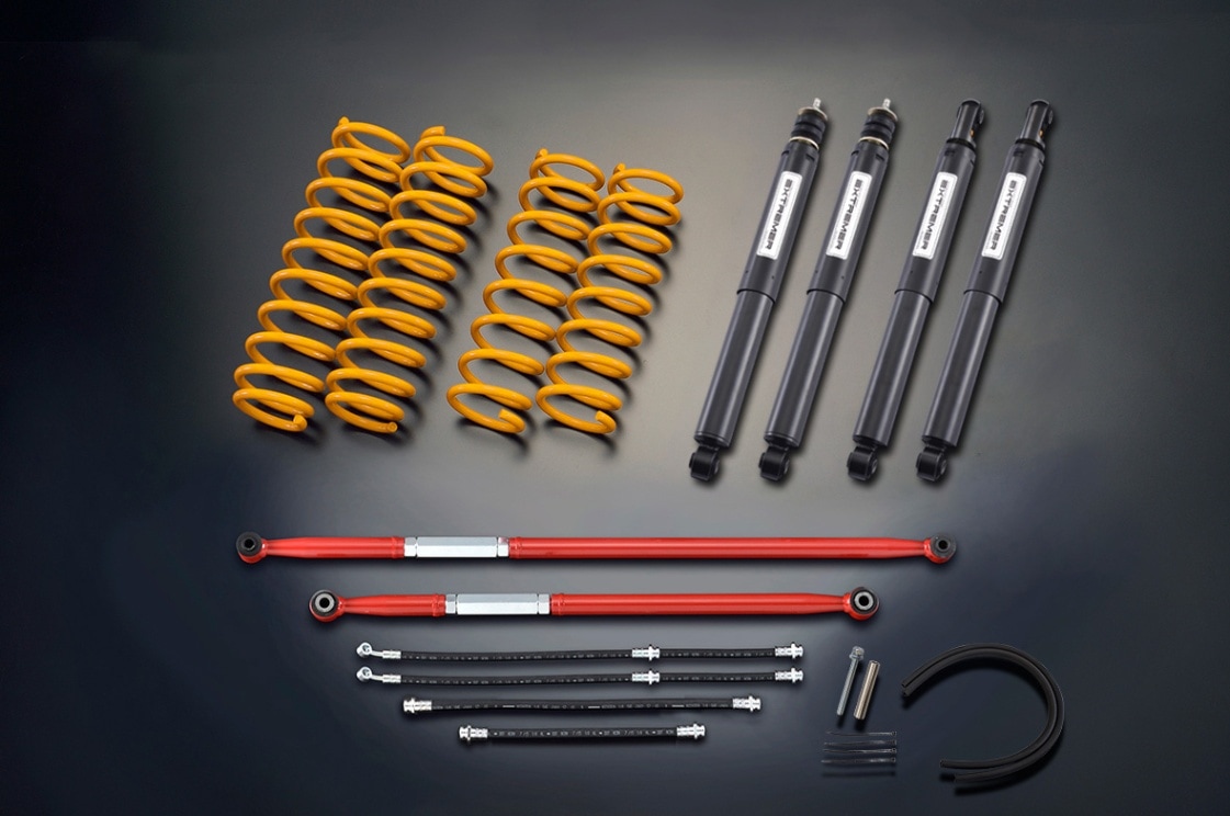 ジムニー JB23ボディーリフトキット リフト高さ50ミリ ジュラコン製