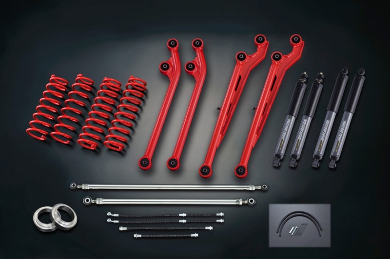 FARM サスペンションセット 新型ジムニーシエラ JB74【 EXTREMER GRAY