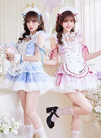 即日発送】シュガーブルーサスペンダーデニムメイド《ハロウィン