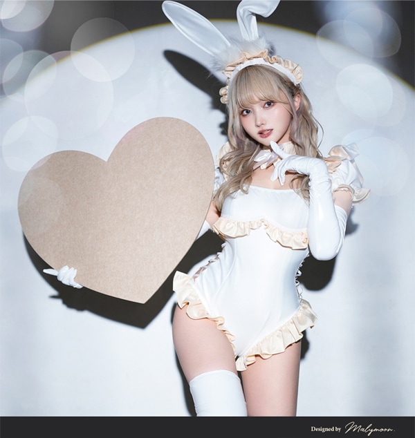 即日発送】フレンチメイドバニー《ハロウィンコスプレ5点セット