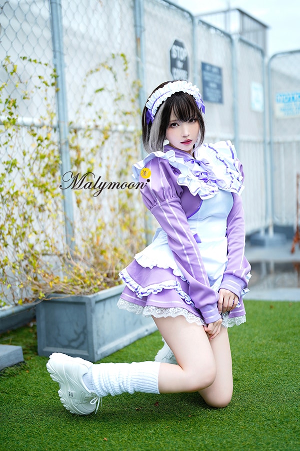 即日発送】ジャージメイド《ハロウィンコスプレ3点セット》【Malymoon