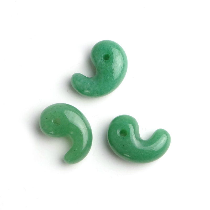 古代勾玉20mm アベンチュリン 【メール便可】｜マライカ公式通販