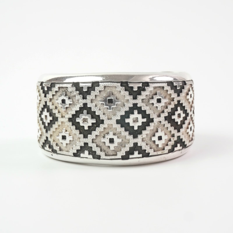 128mm ダンジャクソン ダブルラグオーバーレイ ワイドバングル