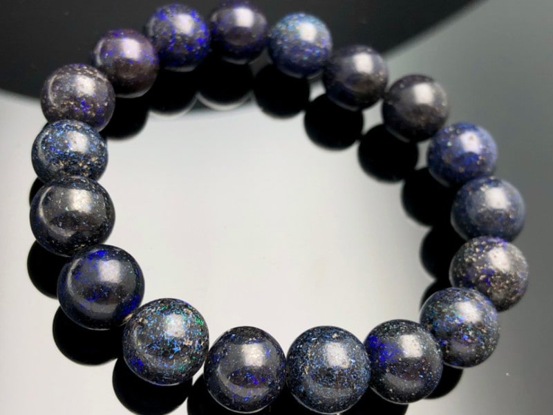 タイチンルチルクォーツマトリックスオパール（10ミリ）ブレスレット