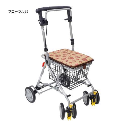 島製作所 Benriベンリー シルバーカー アルミカー コンパクト 手押し車