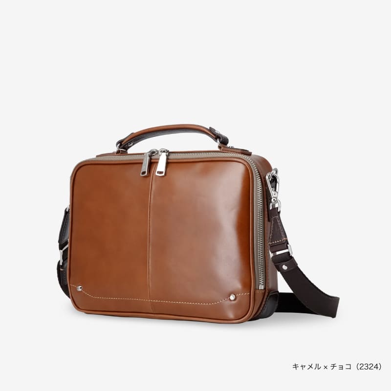 チャオ ミニBoxブリーフ B5サイズ対応 ビジネスバッグ レザー 転職祝い