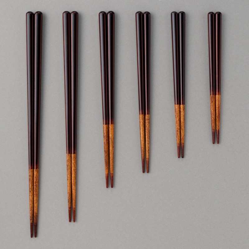 国産浄法寺漆 和桜 スリーブ箱入り 13.5cm～23cm | お箸の専門店 【箸