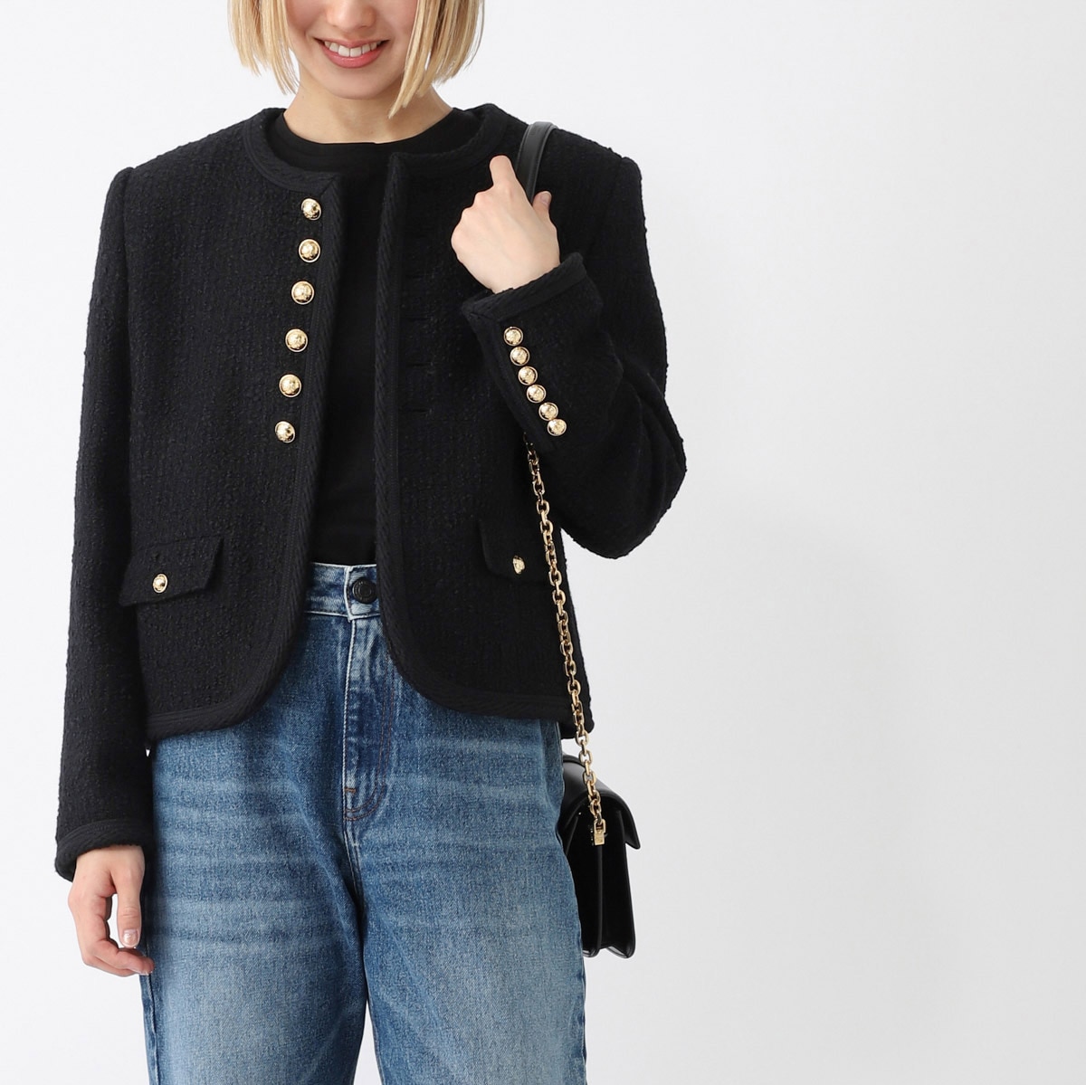 アウトレット】【ラスト1点】CELINE セリーヌ ツイードジャケット