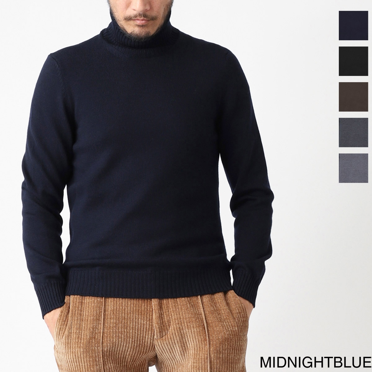 アウトレット】Gran Sasso グランサッソ タートルネックニット