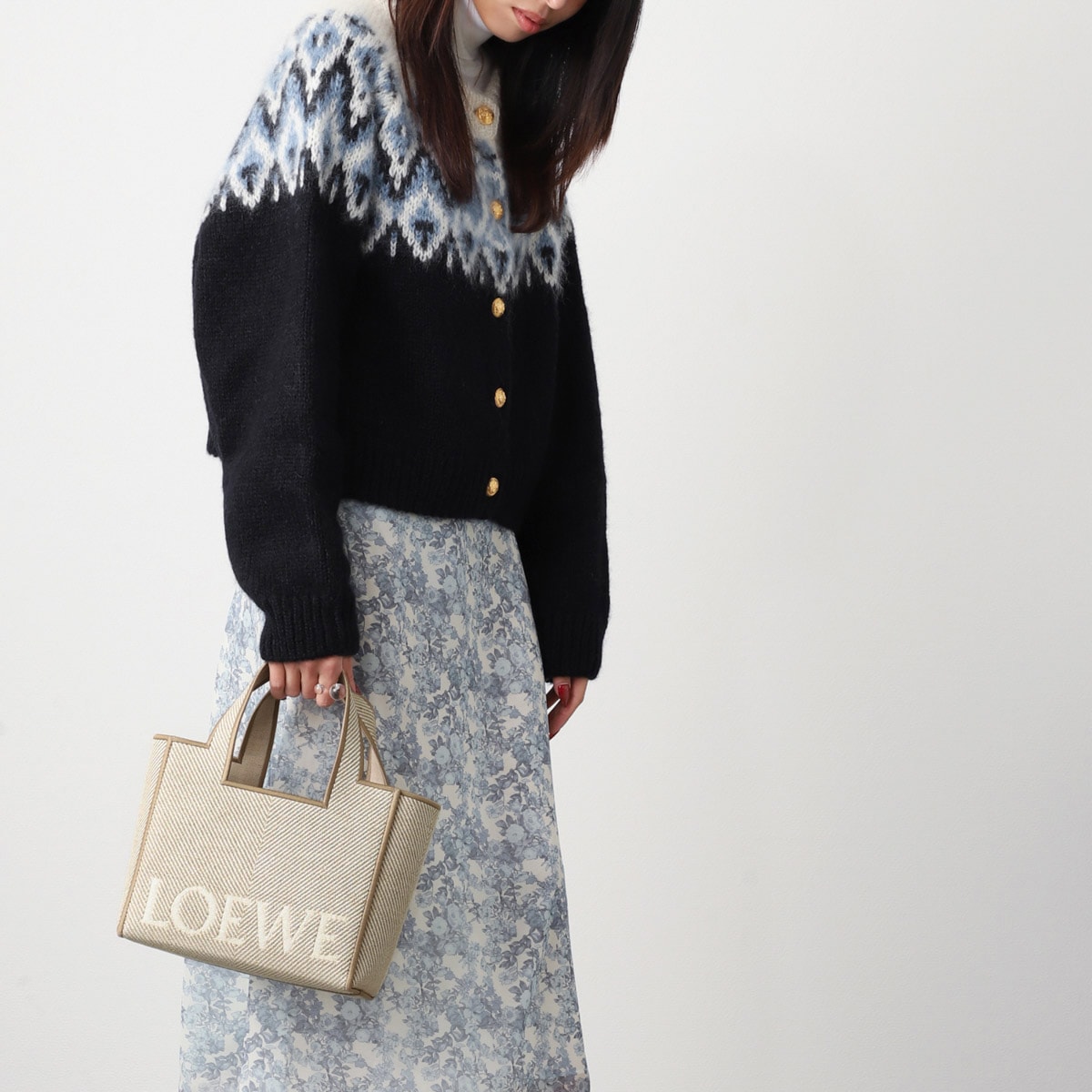 LOEWE ロエベ トートバッグ 2WAY/ショルダーバッグ/LOEWE FONT TOTE