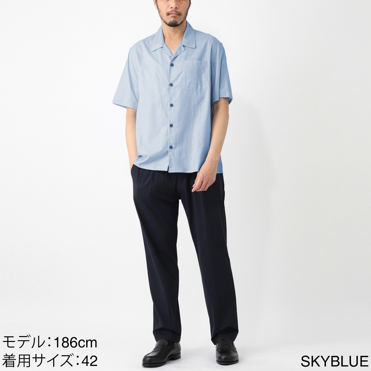 AMI アミ 半袖シャツ/半袖オープンカラーシャツ【大きいサイズあり