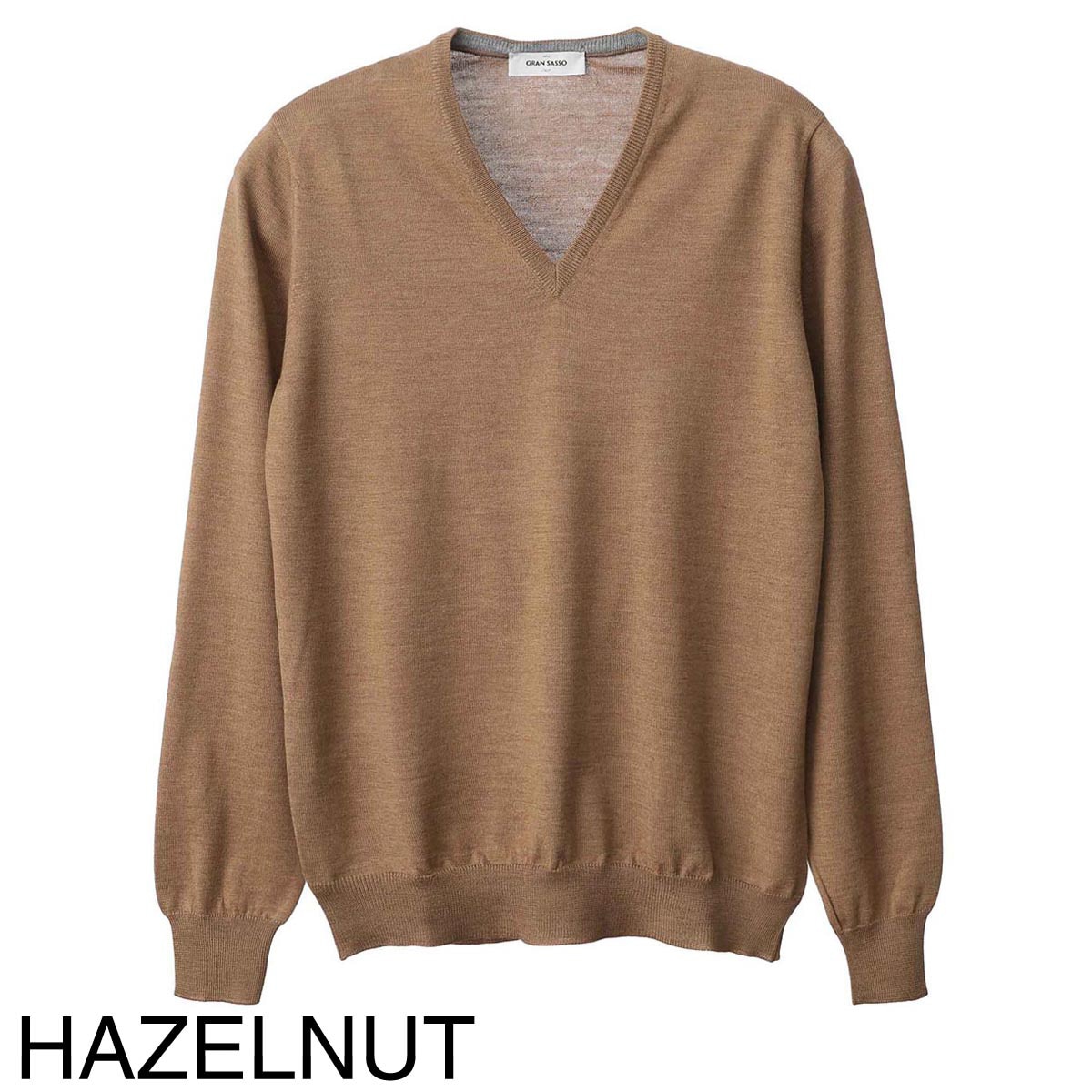Gran Sasso グランサッソ Vネック ニット【大きいサイズあり】 メンズ