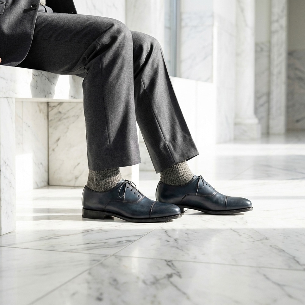 ビジネスシューズ 革靴メンズ ドレス グッドイヤーウェルト ストレート