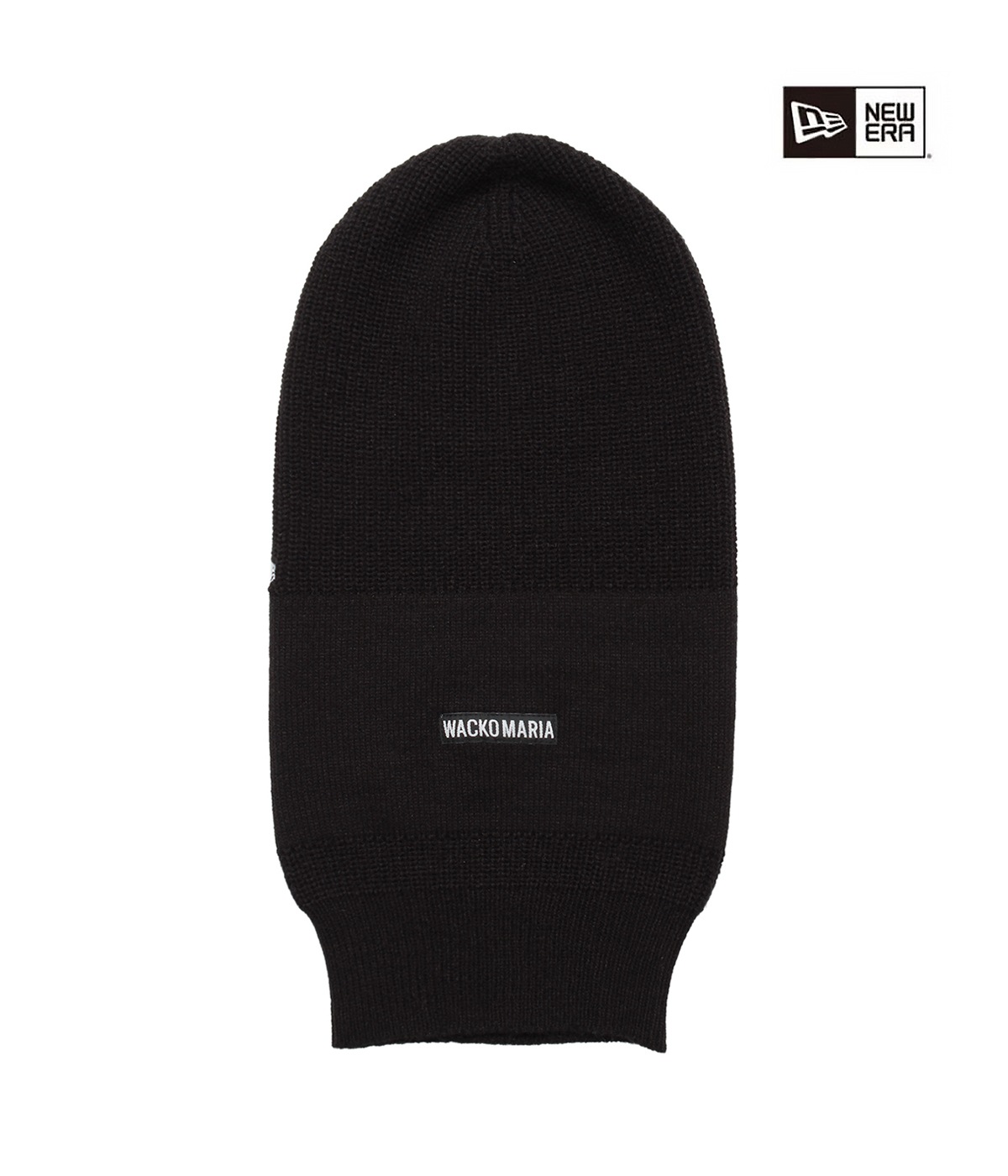 NEW ERA / JACQUARD KNIT BALACLAVA【BLACK】｜WACKO MARIA｜MELTING