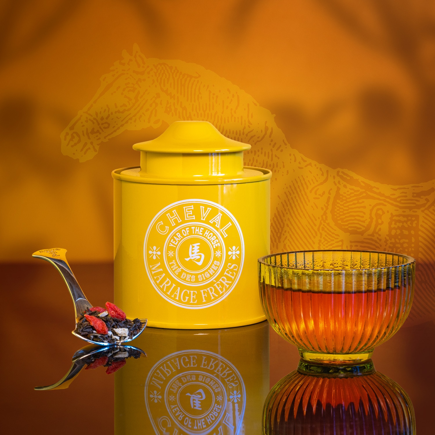 THE DES SIGNES CHEVAL / 十二支のお茶 - 活き活きとした午年のお茶