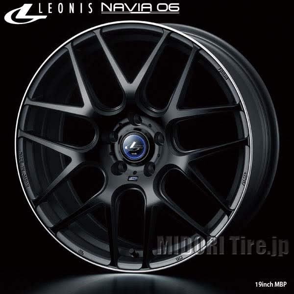 Weds LEONIS NAVIA 06｜ 18インチ×7.0〈4枚〉｜ドレスアップホイール