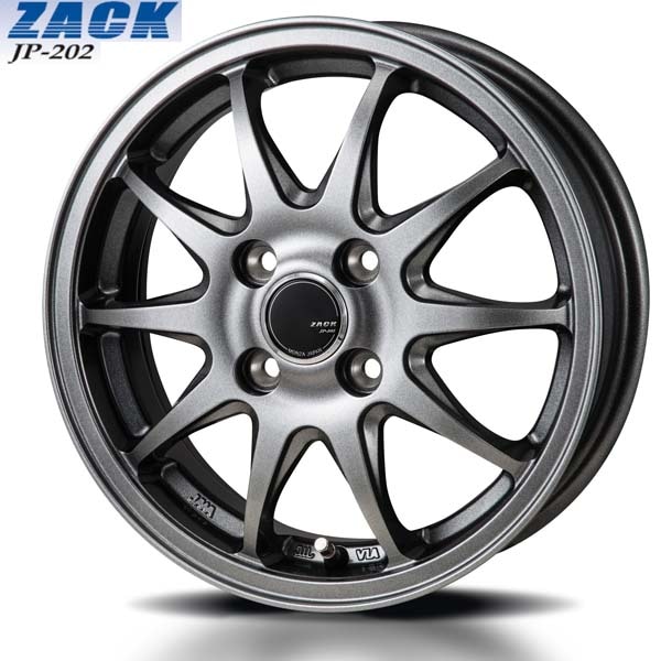 ZACK JP-202｜14インチ×5.5〈4枚〉｜ザック JP-202｜アルミホイール