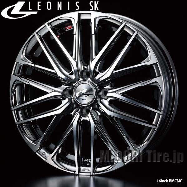 Weds LEONIS SK｜ 15×4.5 +45 100 4H〈4枚〉｜軽自動車用ホイール
