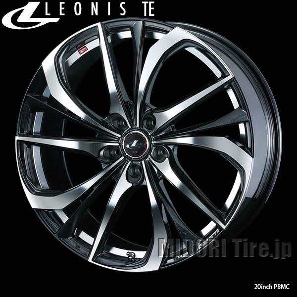 Weds LEONIS TE｜ 19インチ×8.0〈4枚〉｜ドレスアップホイール