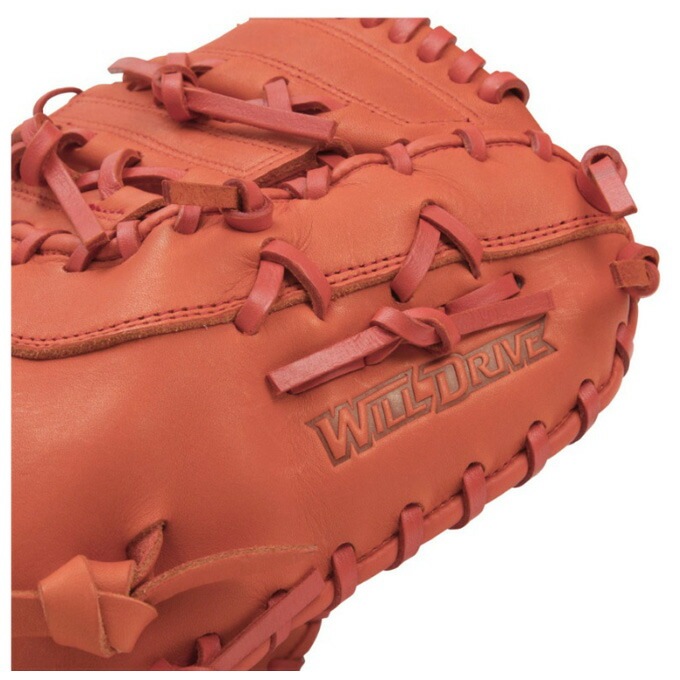 MIZUNO（ミズノ）軟式用ファーストミット WILLDRIVE RED 一塁手用 TK型