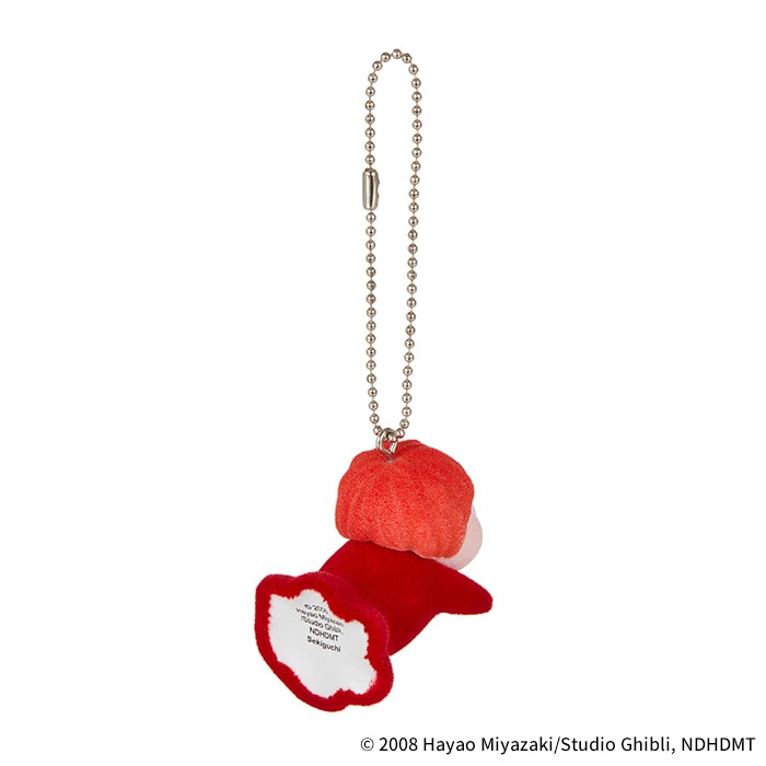 崖の上のポニョ フロッキングキーチェーン ポニョ|【ぬいぐるみの
