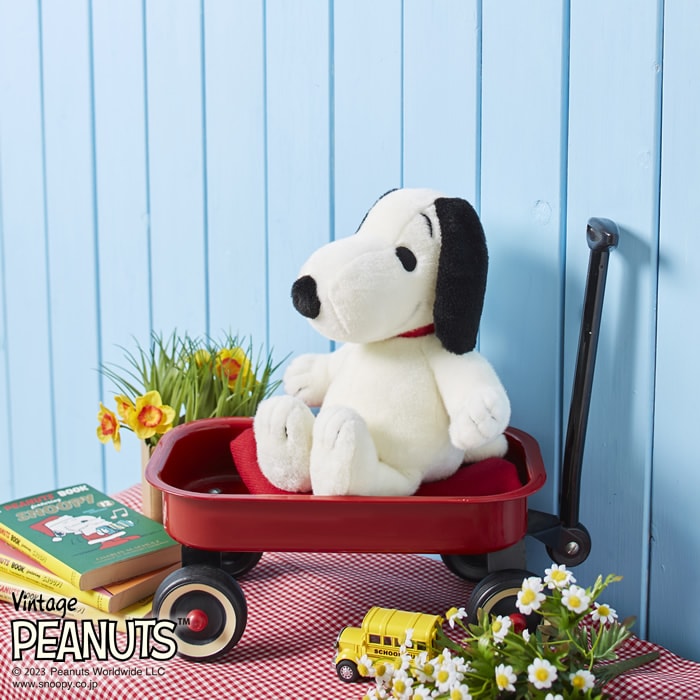スタンダードヴィンテージスヌーピー S|【ぬいぐるみのセキグチ