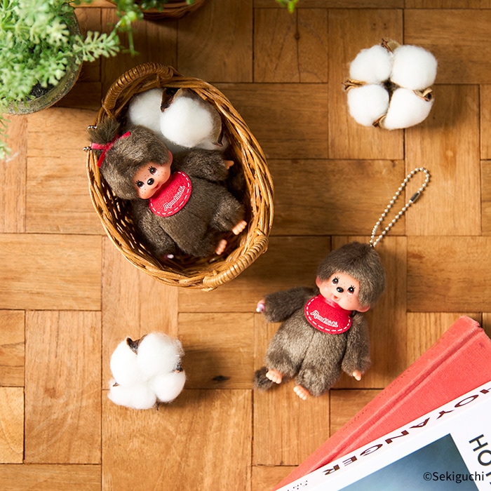 モンチッチ キーチェーン ミニ 男の子|【ぬいぐるみのセキグチ
