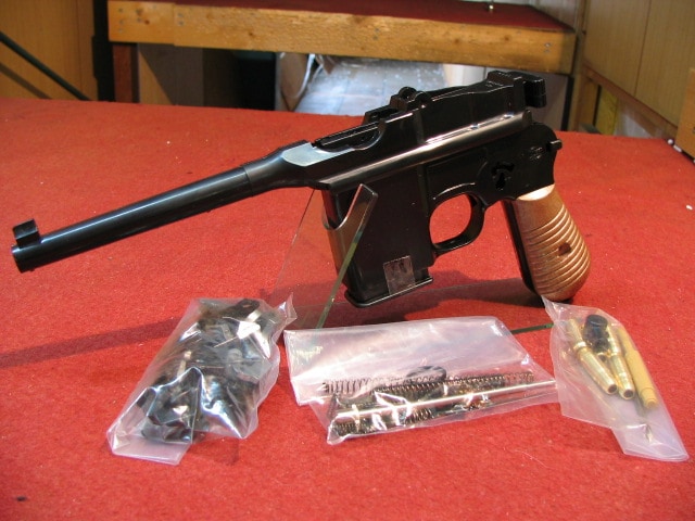 組立モデルガン・モーゼルM712 HW プラグファイヤー サバゲー | モデル