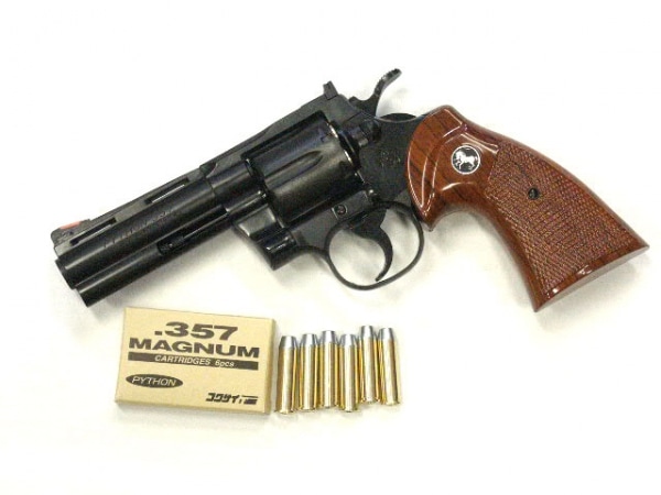 コクサイ発火型モデルガン・COLTパイソン4インチMHW | モデルガン