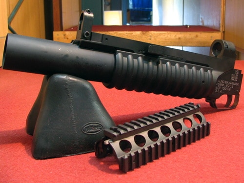 店内全品5％OFFクーポン】CAW・M203グレネードランチャーマリーン