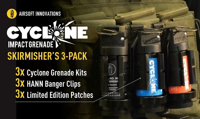 サイクロン クラッシュ・インパクト・グレネード 3個コンプリート