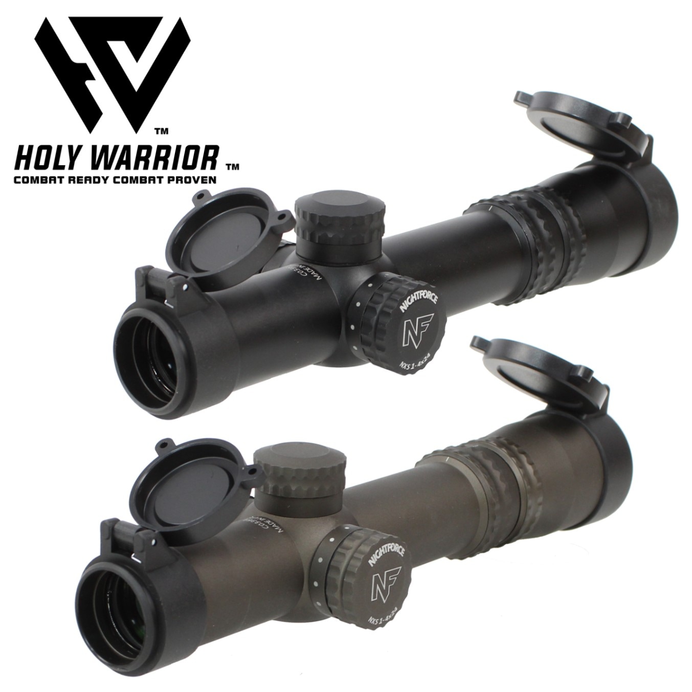 店内全品5％OFFクーポン】Holy Warrior NightForce NXSタイプ 1-4 x 24