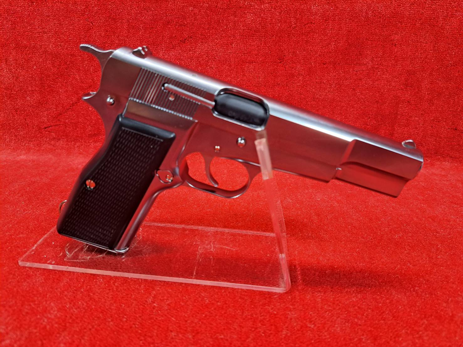 店内全品5％OFFクーポン】マルシン 発火モデルガン ブローニングハイ