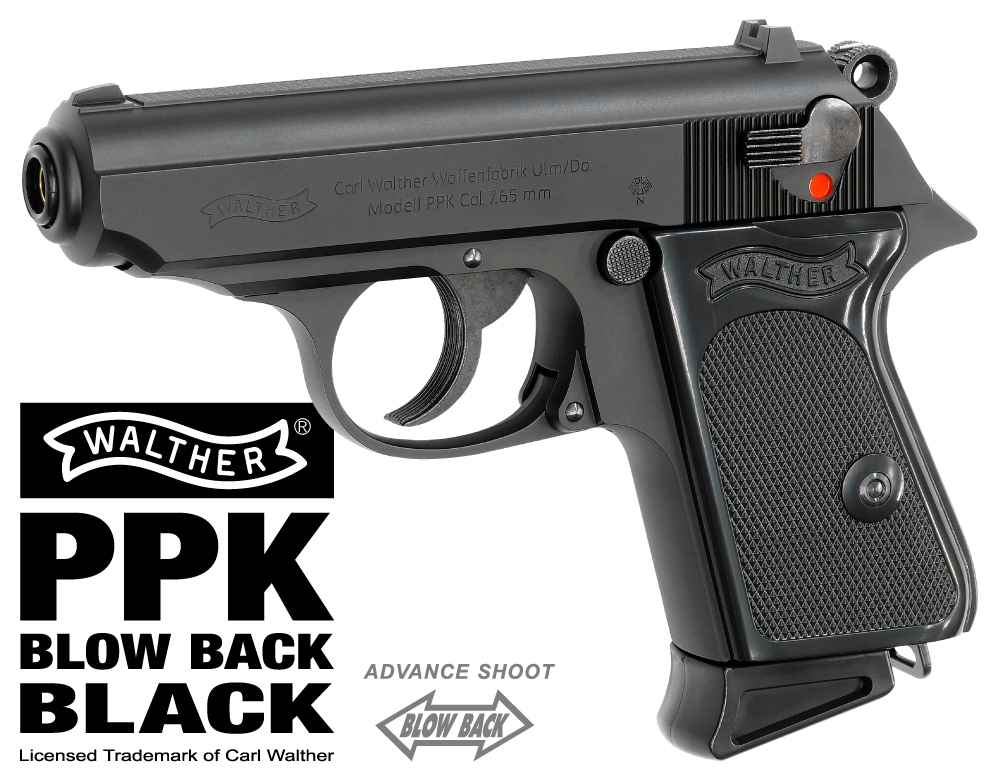 店内全品5％OFFクーポン】マルゼン ガスブローバックガン ワルサーPPK