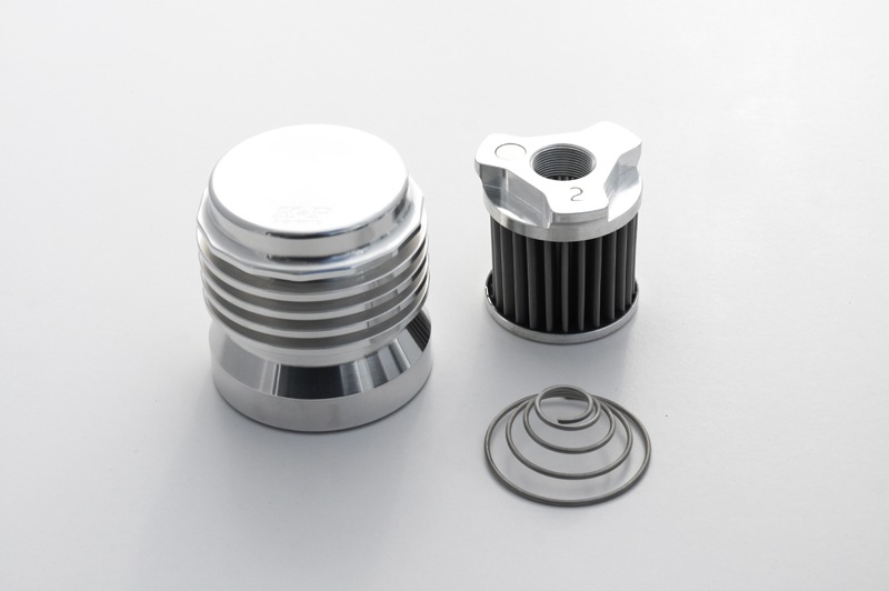 K&P Engineering ステンメッシュオイルフィルター カートリッジタイプ