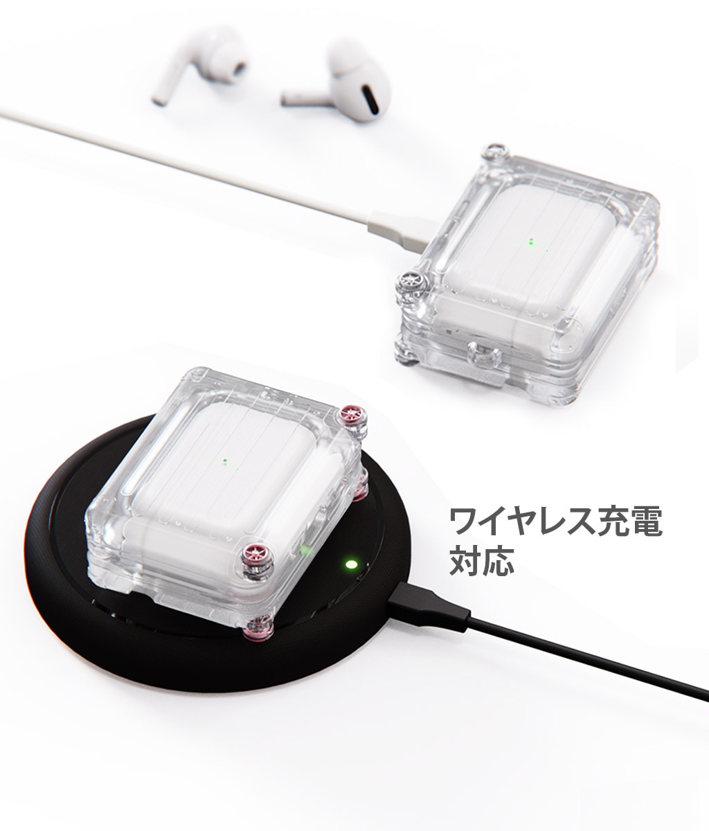 miak（ミアック） AirPods Pro 2 ケース クリア LED表示対応