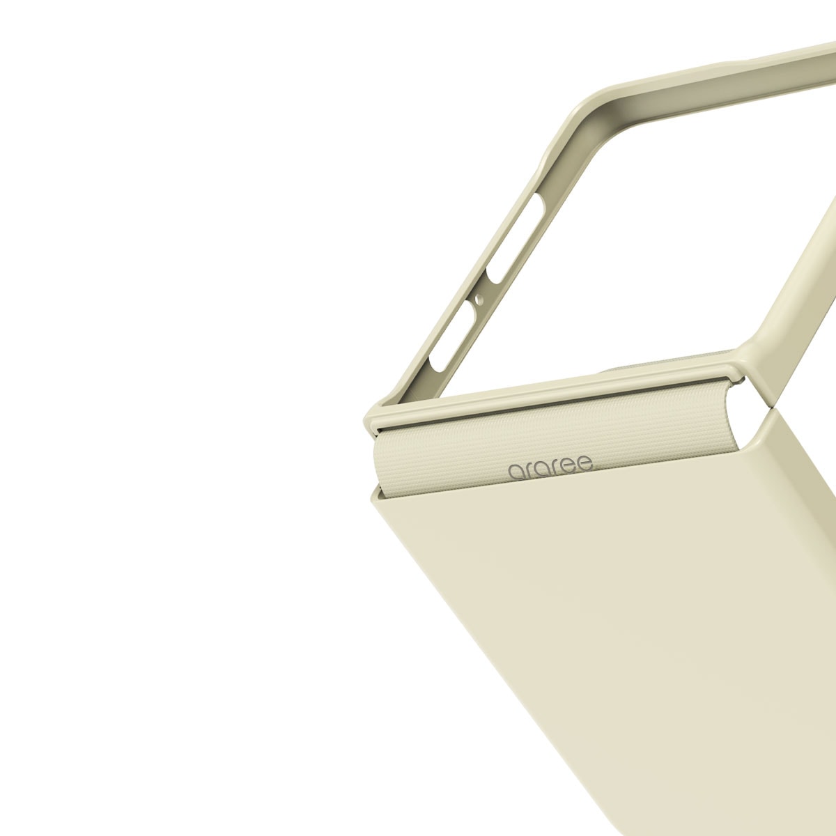 araree（アラリー） [Galaxy Z Flip7 用] Aero Flex ヒンジまで保護