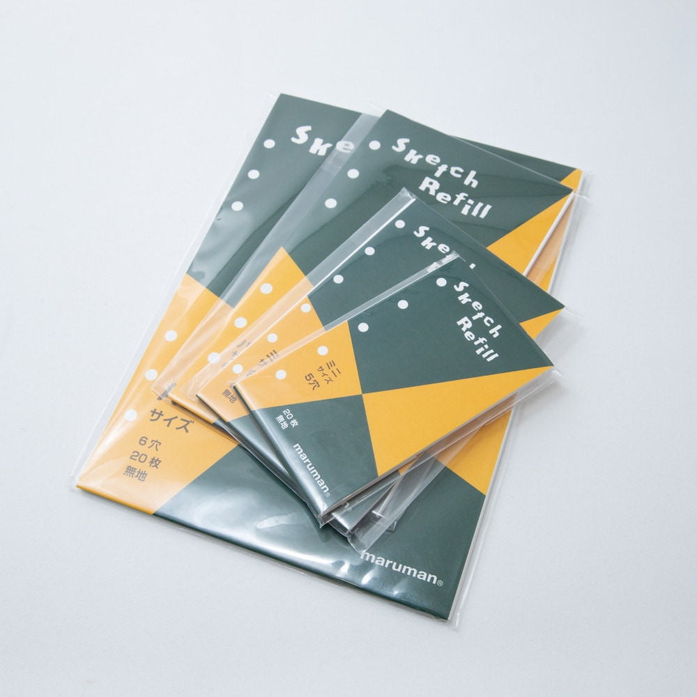 マルマン システム手帳リフィル スケッチリフィル 画用紙リーフ M5