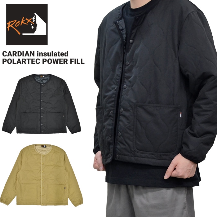ROKX ロックス ジャケット QUILT CARDIGAN JACKET キルトカーディガン