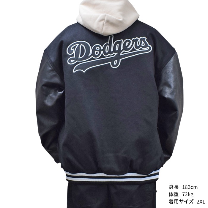 Fanatics ファナティクス ジャケット MLB DODGERS PU MELTON STUDIAM